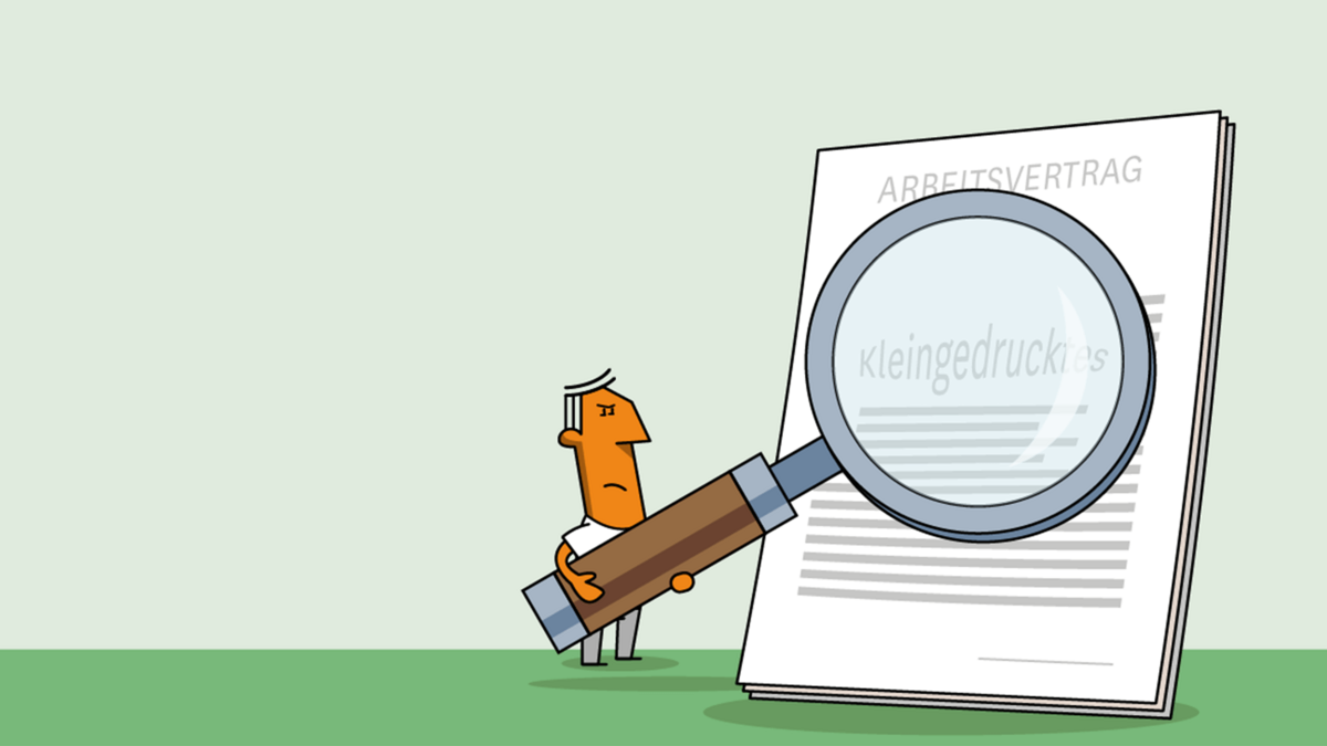 kleingedrucktes-arbeitsvertrag Kleingedrucktes verstehen im Arbeitsvertrag