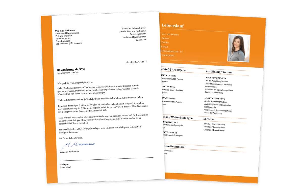 Bewerbungsmuster_Kurzbewerbung Bewerbungsmuster_Kurzbewerbung