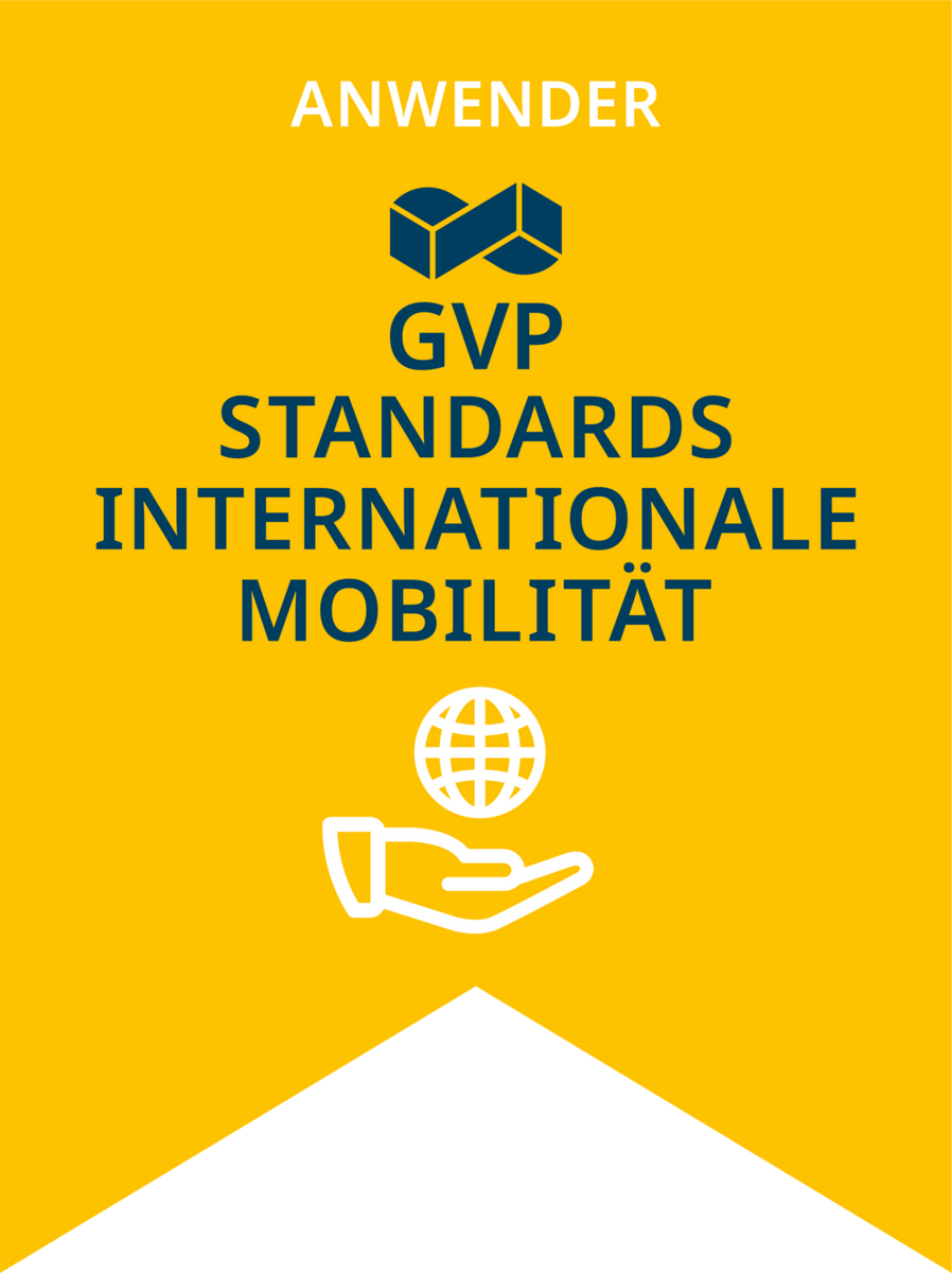 GVP Qualitätssiegel internationale Mobilität GVP Qualitätssiegel internationale Mobilität
