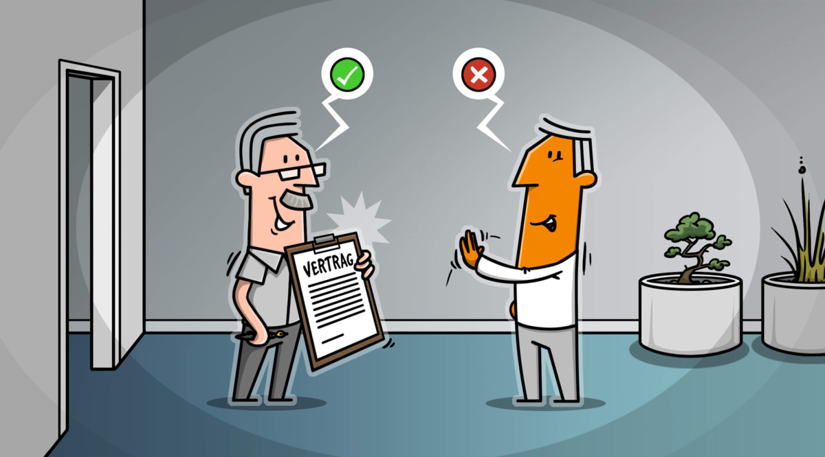 Jobangebot ablehnen Jobangebot ablehnen