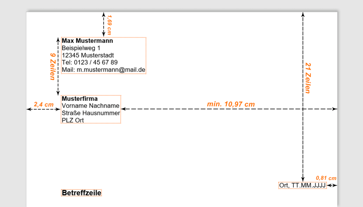 Der Briefkopf Bei Einer Bewerbung Worauf Kommt Es An Orizon GmbH Der Briefkopf Bei Einer Bewerbung Worauf Kommt Es An Orizon GmbH